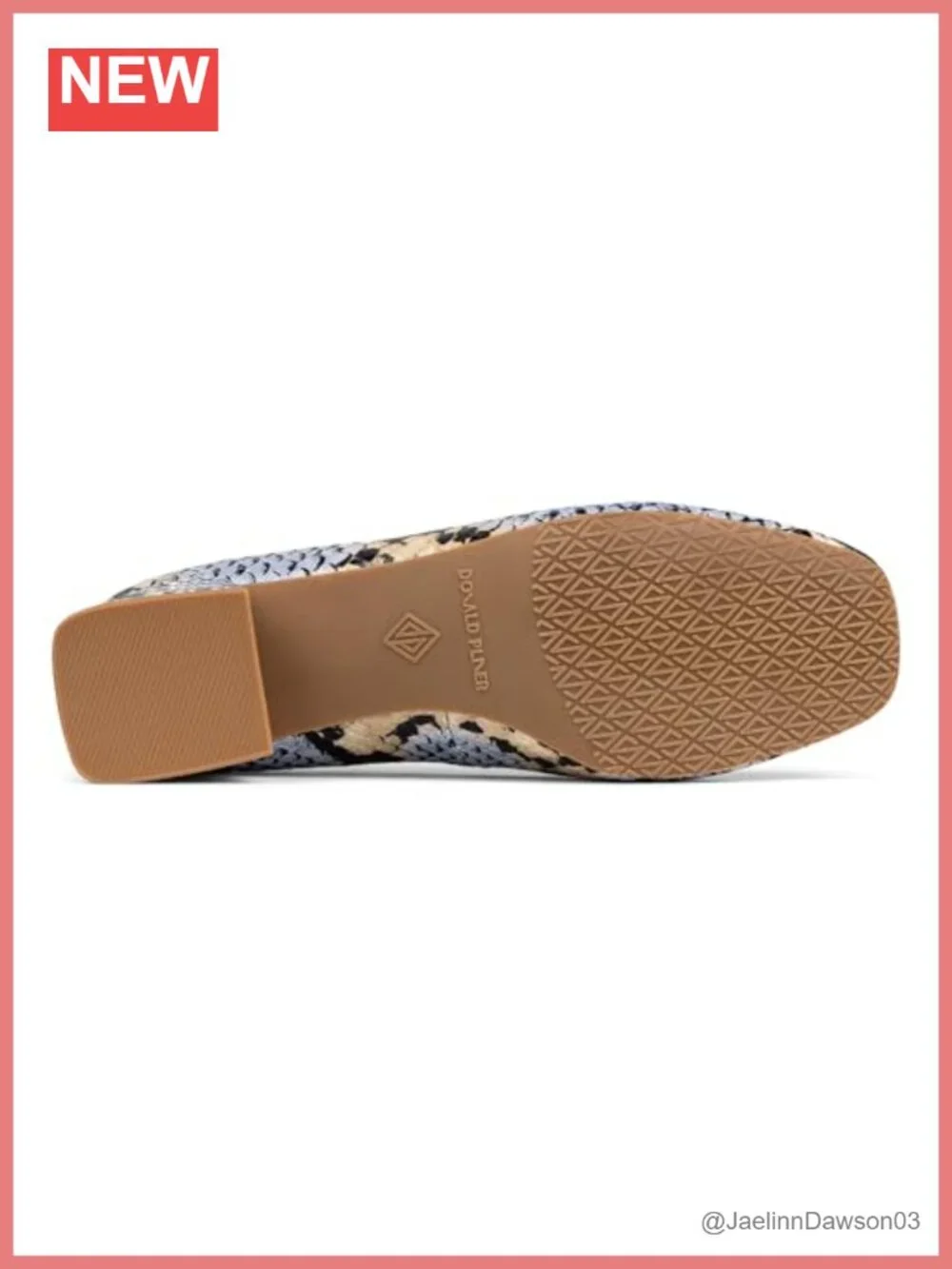 Women's RYA Square Toe Block Heel Pumps - Memory Foam Insole, Non-Slip Rubber